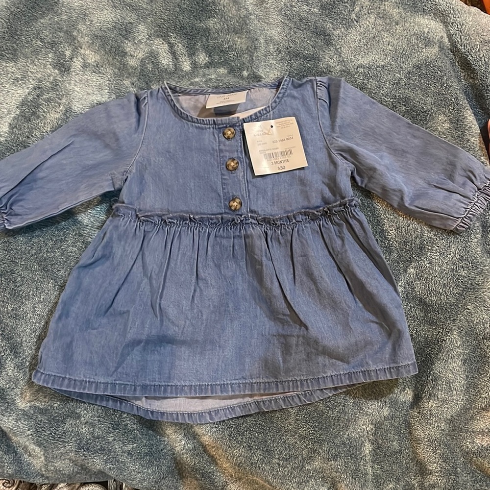 Okie Dokie Denim dress